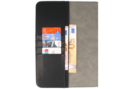 Book Case Tablet Hoesje voor Samsung Galaxy Tab S8 - Tab S7 - Zwart