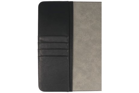 BAOHU Book Case Tablet Hoesje - Hoesje Geschikt voor Samsung Galaxy Tab S8 Plus - Tab S7 Plus - Zwart