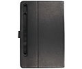 BAOHU Book Case Tablet Hoesje - Hoesje Geschikt voor Samsung Galaxy Tab S8 Plus - Tab S7 Plus - Zwart