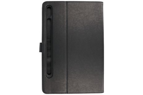 BAOHU Book Case Tablet Hoesje - Hoesje Geschikt voor Samsung Galaxy Tab S8 Plus - Tab S7 Plus - Zwart