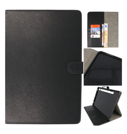 BAOHU Book Case voor Samsung Galaxy Tab S8 Zwart