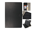 Book Case Tablet Hoesje voor Samsung Galaxy Tab S8 Plus - Tab S7 Plus - Zwart