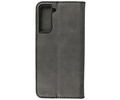 Magnetisch Folio Book Case voor Samsung Galaxy S21 Zwart