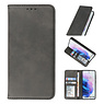 Magnetisch Folio Book Case voor Samsung Galaxy S21 Zwart