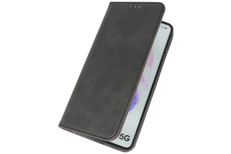 Magnetisch Folio Book Case voor Samsung Galaxy S21 Plus Zwar