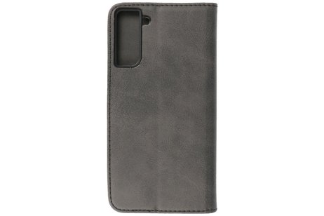 Magnetisch Folio Book Case voor Samsung Galaxy S21 Plus Zwar