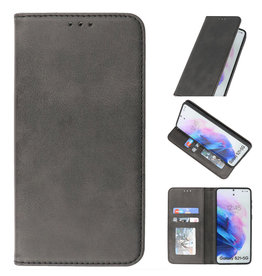 BAOHU Magnetisch Folio Book Case voor Samsung Galaxy S21 Plus Zwar