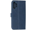 BAOHU Zakelijke Book Case Telefoonhoesje - Portemonnee Hoesje - Geschikt voor Samsung Galaxy A13 4G - Navy