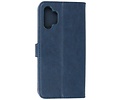 Zakelijke Book Case Telefoonhoesje - Portemonnee Hoesje - Geschikt voor Samsung Galaxy A13 4G - Navy