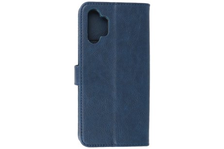 BAOHU Zakelijke Book Case Telefoonhoesje - Portemonnee Hoesje - Geschikt voor Samsung Galaxy A13 4G - Navy