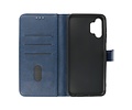 Zakelijke Book Case Telefoonhoesje - Portemonnee Hoesje - Geschikt voor Samsung Galaxy A13 4G - Navy