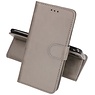 BAOHU iPhone XR Hoesje Book Case Telefoonhoesje Grijs