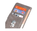BAOHU Zakelijke Book Case Telefoonhoesje - Portemonnee Hoesje - Geschikt voor iPhone XR - Grijs