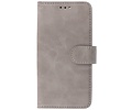 BAOHU Zakelijke Book Case Telefoonhoesje - Portemonnee Hoesje - Geschikt voor iPhone XR - Grijs