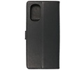 BAOHU Zakelijke Book Case Telefoonhoesje - Portemonnee Hoesje - Geschikt voor Motorola Moto G22 - Zwart