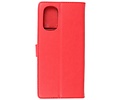 BAOHU Zakelijke Book Case Telefoonhoesje - Portemonnee Hoesje - Geschikt voor Motorola Moto G22 - Rood