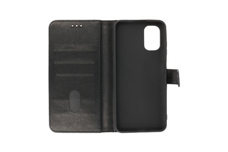 Zakelijke Book Case Telefoonhoesje - Portemonnee Hoesje - Geschikt voor Nokia G21 & Nokia G11 - Zwart