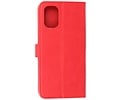 BAOHU Zakelijke Book Case Telefoonhoesje - Portemonnee Hoesje - Geschikt voor Nokia G21 & Nokia G11 - Rood