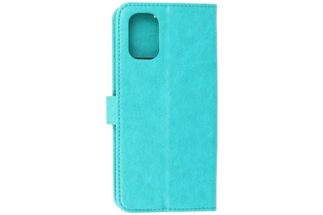 BAOHU Zakelijke Book Case Telefoonhoesje - Portemonnee Hoesje - Geschikt voor Nokia G21 & Nokia G11 - Groen