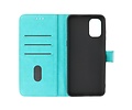 BAOHU Zakelijke Book Case Telefoonhoesje - Portemonnee Hoesje - Geschikt voor Nokia G21 & Nokia G11 - Groen