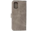 BAOHU Zakelijke Book Case Telefoonhoesje - Portemonnee Hoesje - Geschikt voor Nokia G21 & Nokia G11 - Grijs