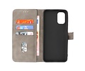 BAOHU Zakelijke Book Case Telefoonhoesje - Portemonnee Hoesje - Geschikt voor Nokia G21 & Nokia G11 - Grijs