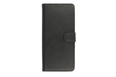 Zakelijke Book Case Telefoonhoesje - Portemonnee Hoesje - Geschikt voor Oppo Find X3 Lite & Reno 5 5G - Zwart