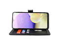 BAOHU Zakelijke Book Case Telefoonhoesje - Portemonnee Hoesje - Geschikt voor Oppo Find X3 Lite & Reno 5 5G - Zwart