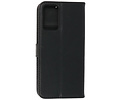 Zakelijke Book Case Telefoonhoesje - Portemonnee Hoesje - Geschikt voor Oppo Find X3 Lite & Reno 5 5G - Zwart