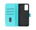 BAOHU Zakelijke Book Case Telefoonhoesje - Portemonnee Hoesje - Geschikt voor Oppo Find X3 Lite & Reno 5 5G - Groen