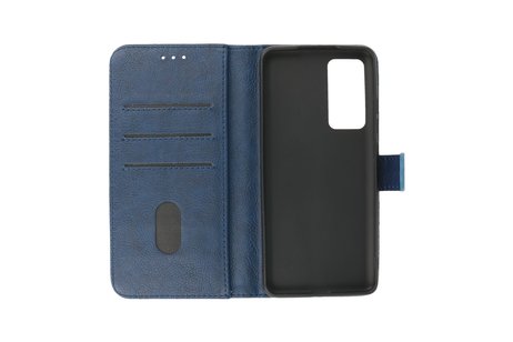 BAOHU Zakelijke Book Case Telefoonhoesje - Portemonnee Hoesje - Geschikt voor Xiaomi 12 - Navy
