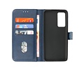 Zakelijke Book Case Telefoonhoesje - Portemonnee Hoesje - Geschikt voor Xiaomi 12 - Navy