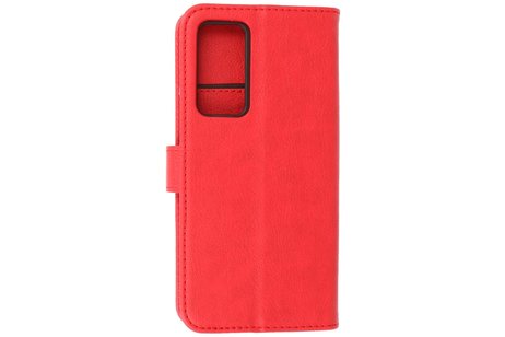 Zakelijke Book Case Telefoonhoesje - Portemonnee Hoesje - Geschikt voor Xiaomi 12 - Rood