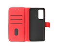BAOHU Zakelijke Book Case Telefoonhoesje - Portemonnee Hoesje - Geschikt voor Xiaomi 12 - Rood