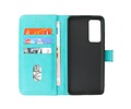BAOHU Zakelijke Book Case Telefoonhoesje - Portemonnee Hoesje - Geschikt voor Xiaomi 12 - Groen