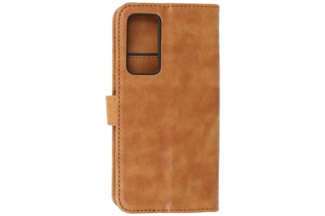 BAOHU Zakelijke Book Case Telefoonhoesje - Portemonnee Hoesje - Geschikt voor Xiaomi 12 - Bruin