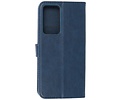 BAOHU Zakelijke Book Case Telefoonhoesje - Portemonnee Hoesje - Geschikt voor Xiaomi 12 Pro - Navy