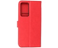 BAOHU Zakelijke Book Case Telefoonhoesje - Portemonnee Hoesje - Geschikt voor Xiaomi 12 Pro - Rood