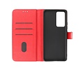 BAOHU Zakelijke Book Case Telefoonhoesje - Portemonnee Hoesje - Geschikt voor Xiaomi 12 Pro - Rood