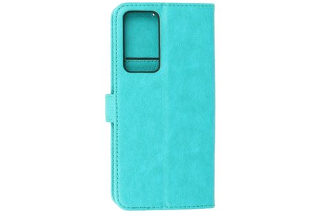 Zakelijke Book Case Telefoonhoesje - Portemonnee Hoesje - Geschikt voor Xiaomi 12 Pro - Groen