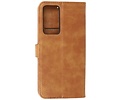 BAOHU Zakelijke Book Case Telefoonhoesje - Portemonnee Hoesje - Geschikt voor Xiaomi 12 Pro - Bruin