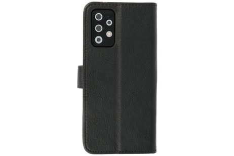 BAOHU Hoesje Geschikt voor Samsung Galaxy A72 / A72 5G - Kaarthouder Book Case Telefoonhoesje - Zwart