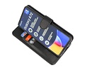 BAOHU Hoesje Geschikt voor Samsung Galaxy A72 / A72 5G - Kaarthouder Book Case Telefoonhoesje - Zwart