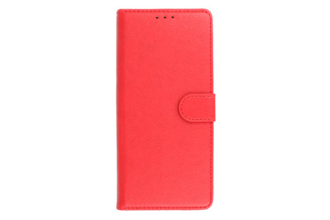 Samsung Galaxy A72 & Galaxy A72 5G Hoesje Kaarthouder Book Case Telefoonhoesje Rood