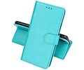 Samsung Galaxy A72 & Galaxy A72 5G Hoesje Kaarthouder Book Case Telefoonhoesje Groen