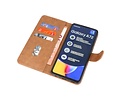 Samsung Galaxy A72 & Galaxy A72 5G Hoesje Kaarthouder Book Case Telefoonhoesje Bruin