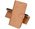 Samsung Galaxy A12 Hoesje Kaarthouder Book Case Telefoonhoesje Bruin