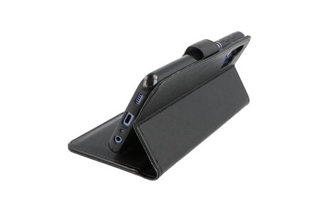 BAOHU Hoesje Geschikt voor Samsung Galaxy A32 5G - Kaarthouder Book Case Telefoonhoesje - Zwart