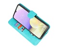 BAOHU Hoesje Geschikt voor Samsung Galaxy A32 5G - Kaarthouder Book Case Telefoonhoesje - Groen