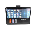 BAOHU Hoesje Geschikt voor iPhone 12 Pro Max - Kaarthouder Book Case Telefoonhoesje - Zwart
